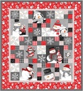 The Cool Club Flannel by Art By Bella - Cheater Print in Charcoal
