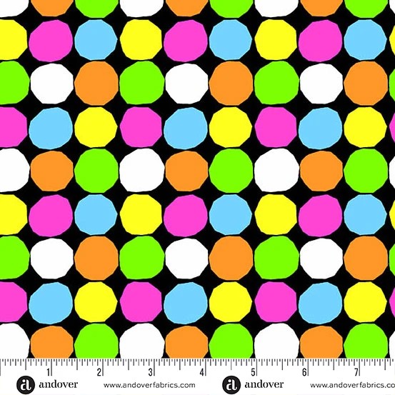 Prismatic by Libs Elliott - Wonky Dots in Burst