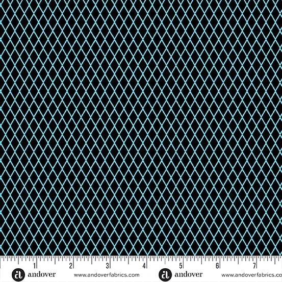 Prismatic by Libs Elliott - Fishnet in Electric
