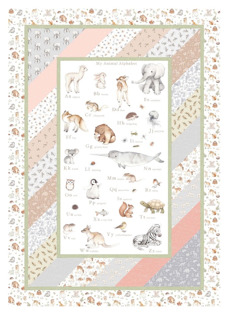 ABCs of Love by Nina Stajner - Elephantastic in Ash
