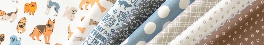 Always By My Side by Figo Studio -Dogs in Cream