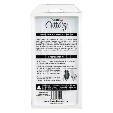 Thread Cutterz Dual Hybrid Micro Scissor