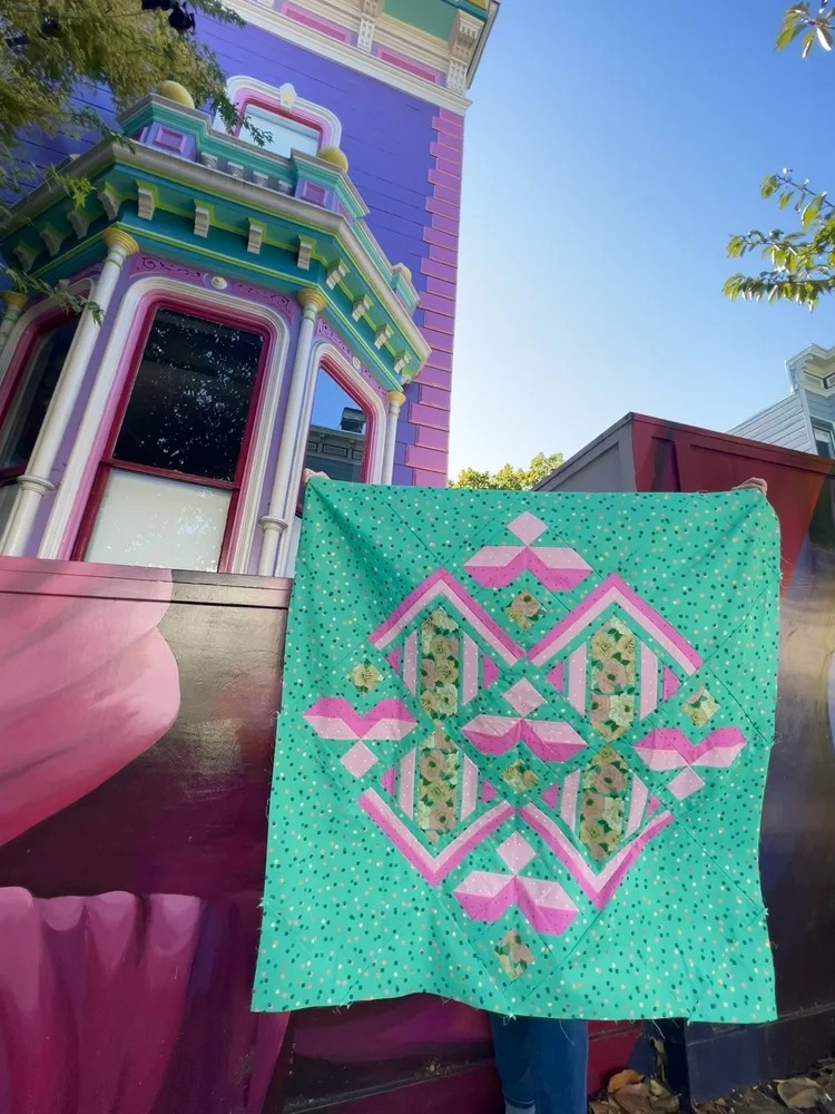 Haight Quilt by Sarah Cain