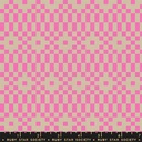 Lofi Linens by Rashida Coleman Hale - Bitmapped in Neon Pink