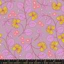 Lofi Linens by Rashida Coleman Hale - Caper Floral in Lilac