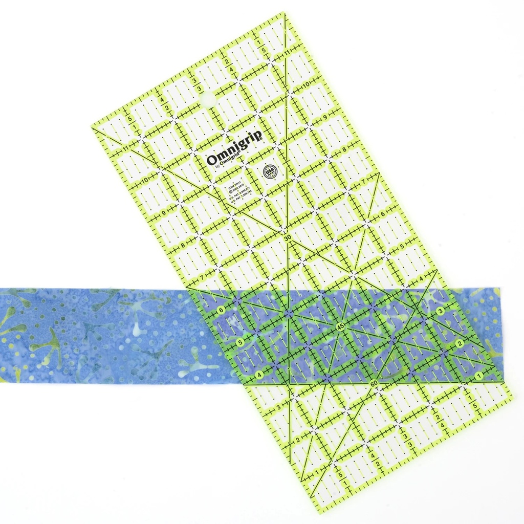 Omnigrid Omnigrip Neon Ruler - 6" x 12"