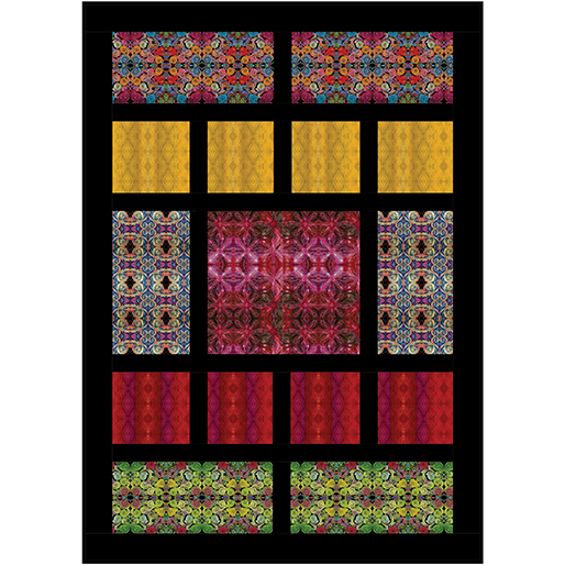 Incandescent by Paula Nadelstern - Transitions in Black