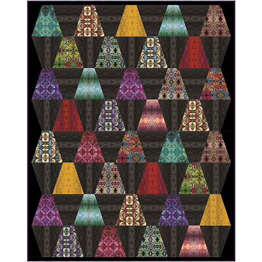 Incandescent by Paula Nadelstern - Transitions in Black