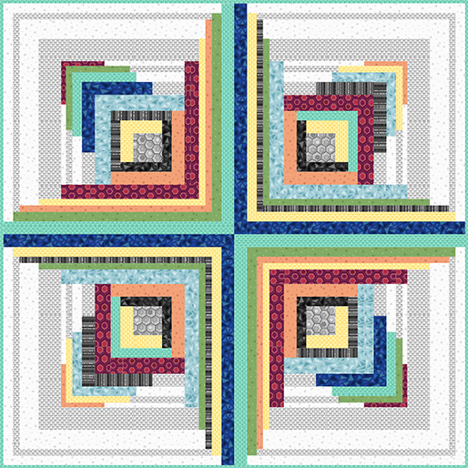Refresh by Lisa Ruble - Hexie Pops in Gray
