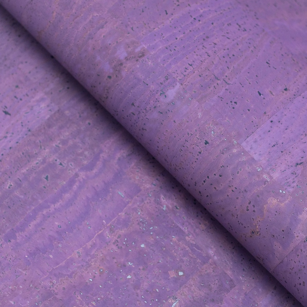 Cork Fabric - Purple Solid