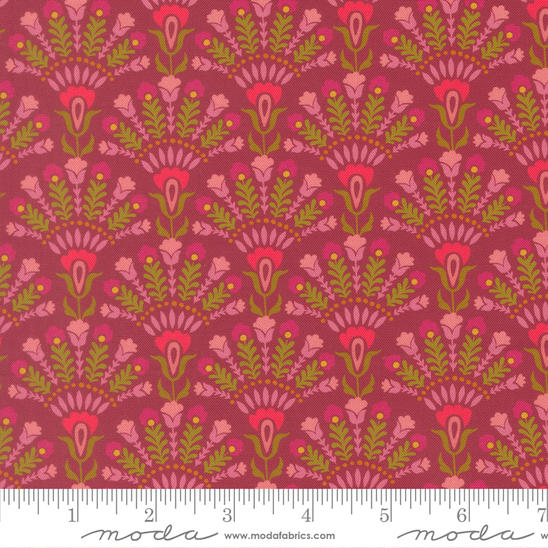 Sitara by Crystal Manning - Opaline in Rose Wine