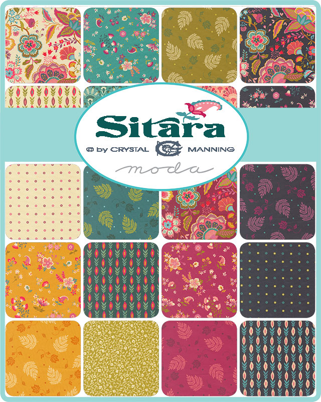 Sitara by Crystal Manning - Jasmine in Cream