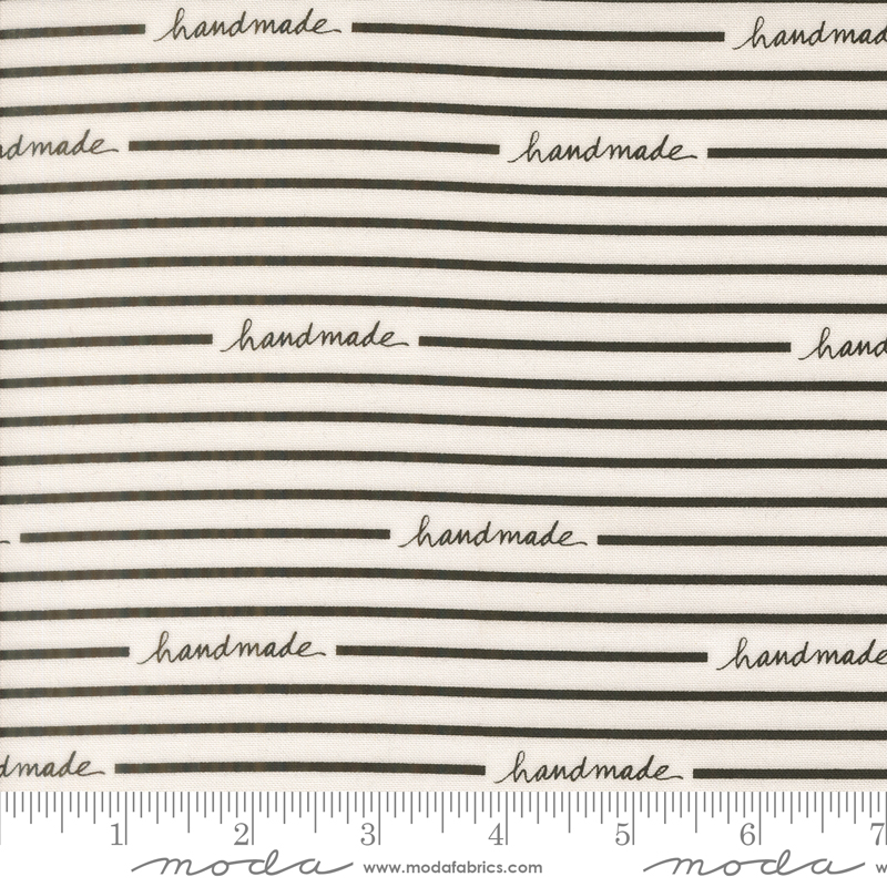 Makers Delight by Chrissy Lux - Handmade Stripe in White