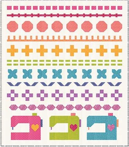 Makers Delight by Chrissy Lux - Doodles in Blue Chill