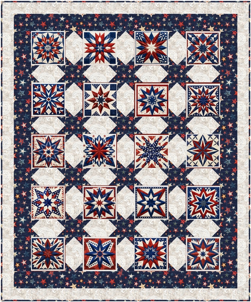 Paper Pattern -  Vintage Quilt by Fabric Cafe