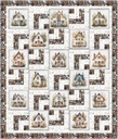 Paper Pattern -  Gatsby 3 Yard Quilt by Fabric Cafe