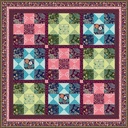 Majestic Garden by - Majestic Trellis in Navy