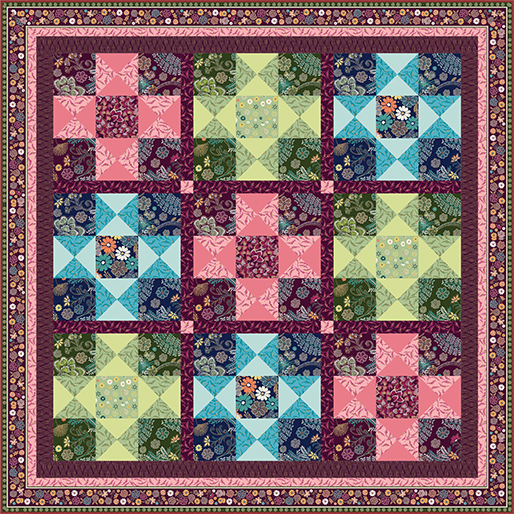 Majestic Garden by - Majestic Trellis in Navy