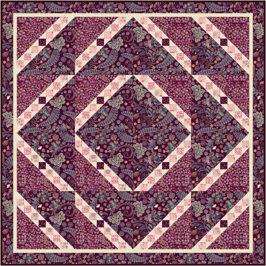 Majestic Garden by - Majestic Trellis in Navy