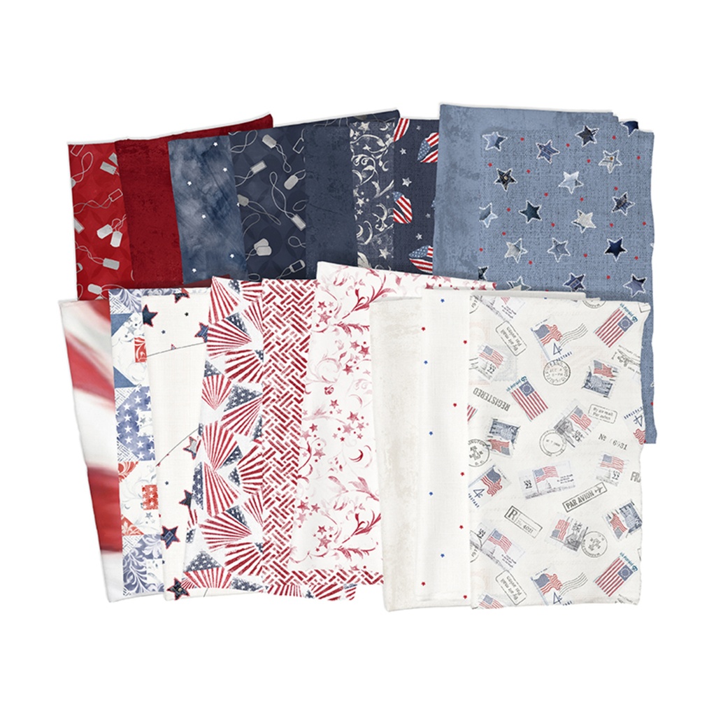 Stars & Stripes by Funny Girl - Flag Abstract in Patriotic