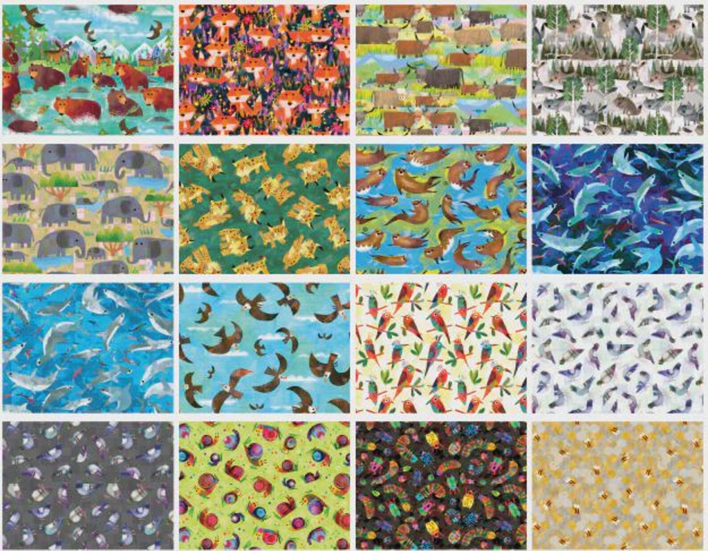 Animal Kingdom by Gareth Lucas - Bathing Bears in Turquoise