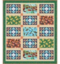Animal Kingdom by Gareth Lucas - Bathing Bears in Turquoise
