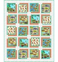 Animal Kingdom by Gareth Lucas - Bathing Bears in Turquoise