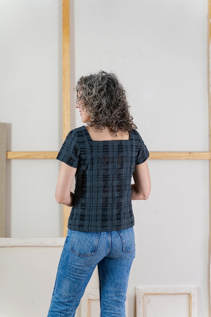 Paper Pattern - Laureles Square Neck Top & Dress by Liesl & Co.