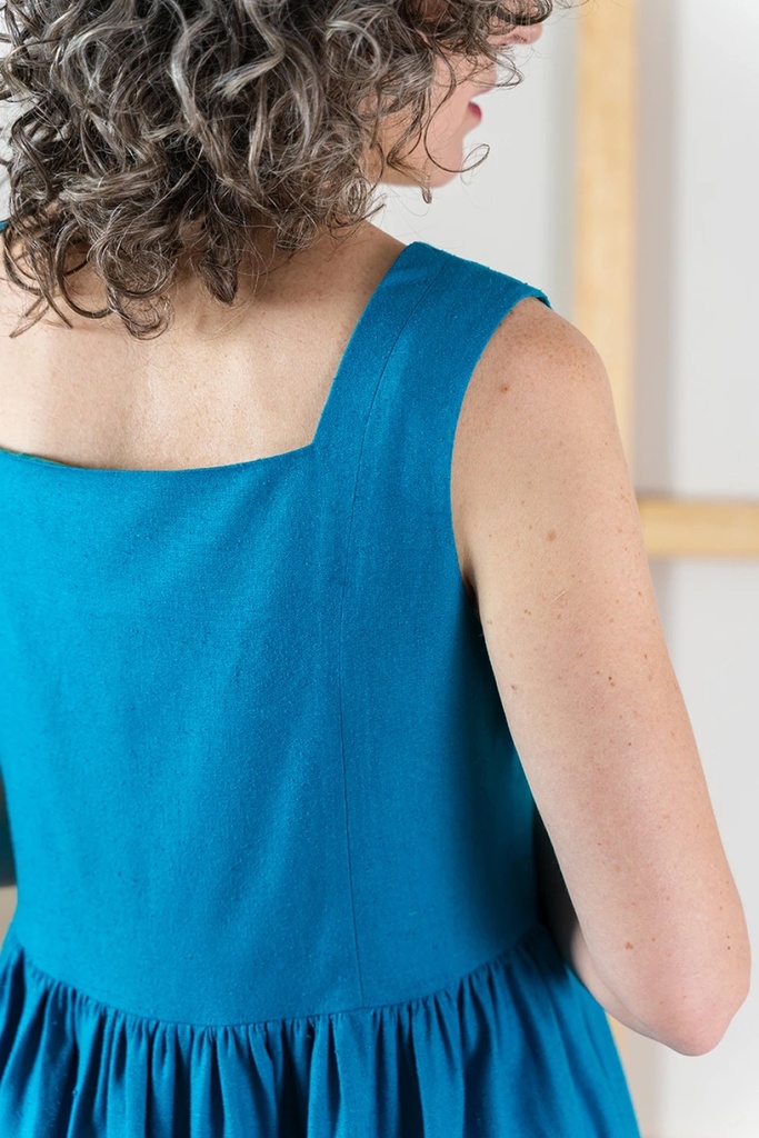 Paper Pattern - Laureles Square Neck Top & Dress by Liesl & Co.