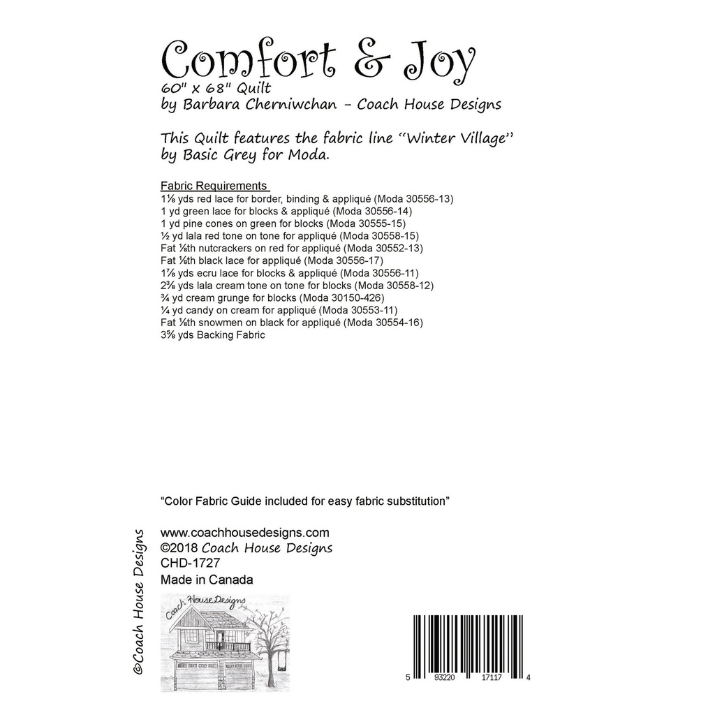 Comfort & Joy by Coach House Designs
