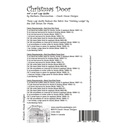 Christmas Door by Coach House Designs