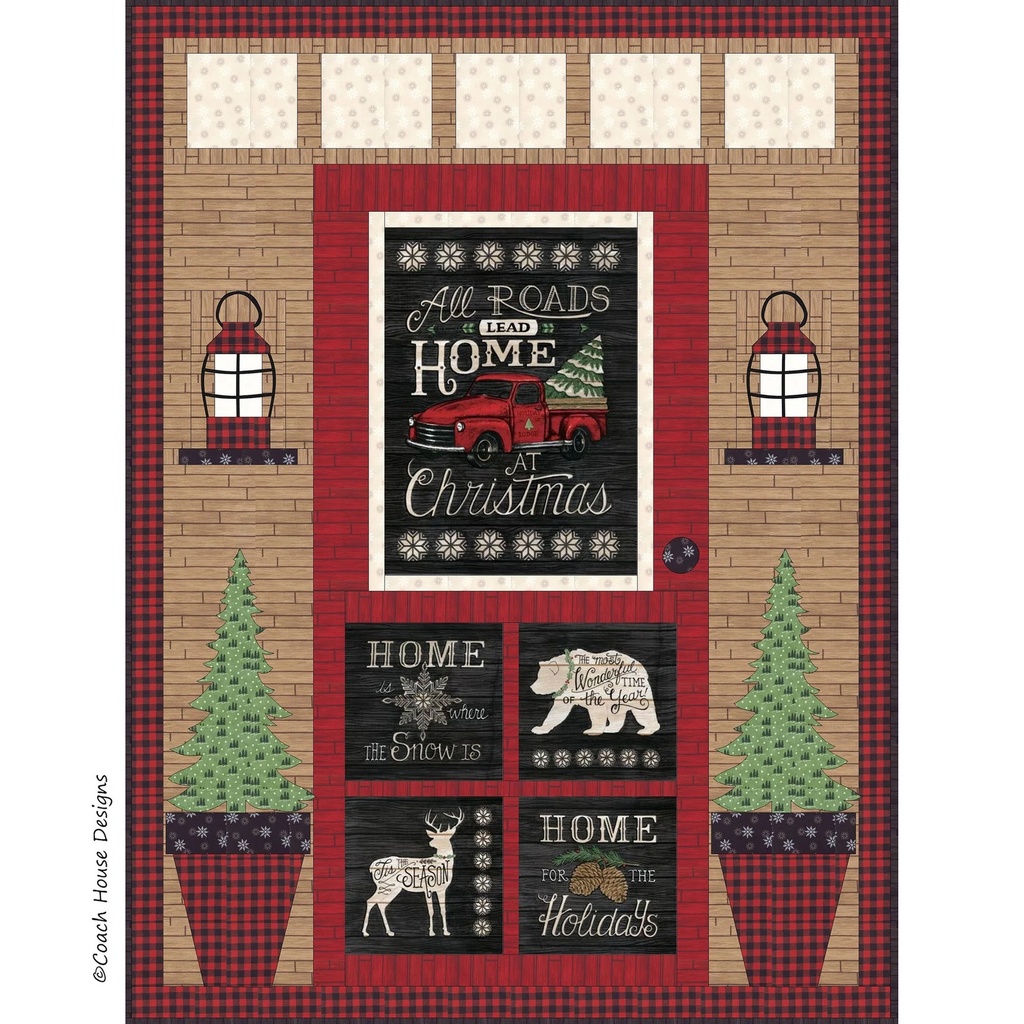 Christmas Door by Coach House Designs