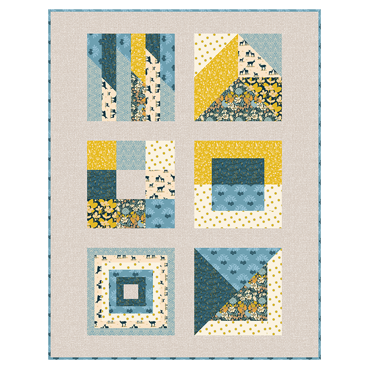Bramble & Bloom by Katie O'Shea - Yearlings in Cream