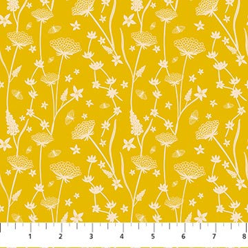 Bramble & Bloom by Katie O'Shea - Floral in Gold