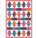 Paisley Pop_Flannel by QT Fabrics - Dotted Jacobean in Navy