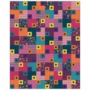 Paisley Pop_Flannel by QT Fabrics - Dotted Jacobean in Navy