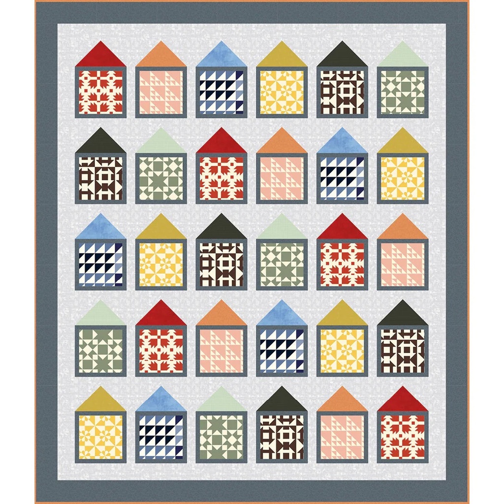 Perfect Points II by Whistler Studios - Bear Paw in Red