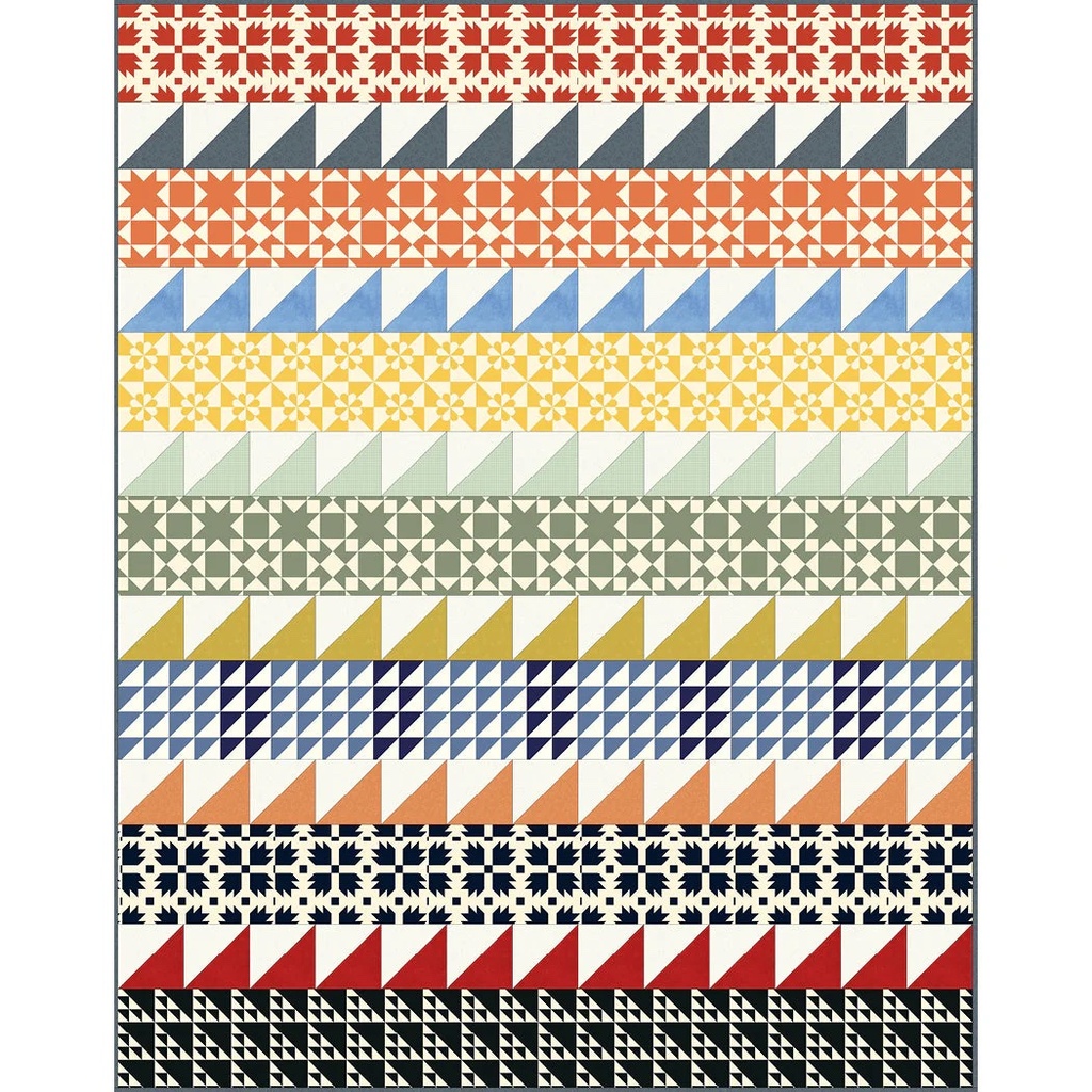 Perfect Points II by Whistler Studios - Bear Paw in Red