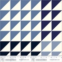 Perfect Points II by Whistler Studios - Half Square Triangle in Blue