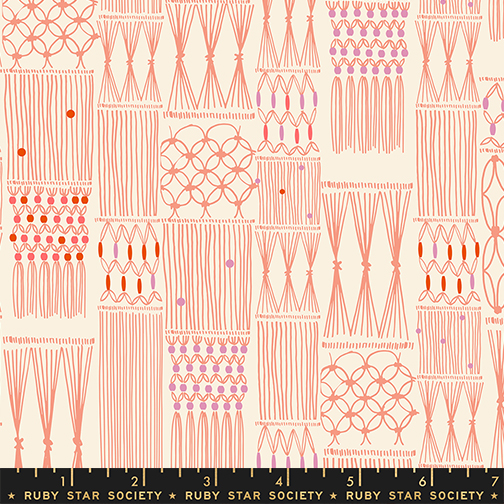 Calathea by Ruby Star Society – Wall Hanging in Melon