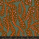 Calathea by Ruby Star Society – Overlapping Leaves in Cocoa