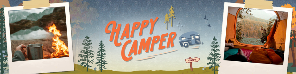 Happy Camper by Maureen Cracknell - Perfect Catch Sun