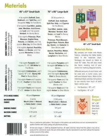 Paper Pattern - Show and Tell by Elizabeth Hartman