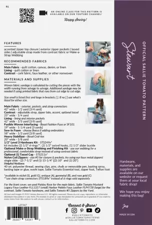 Paper Pattern - Stewart Pattern by Sallie Tomato