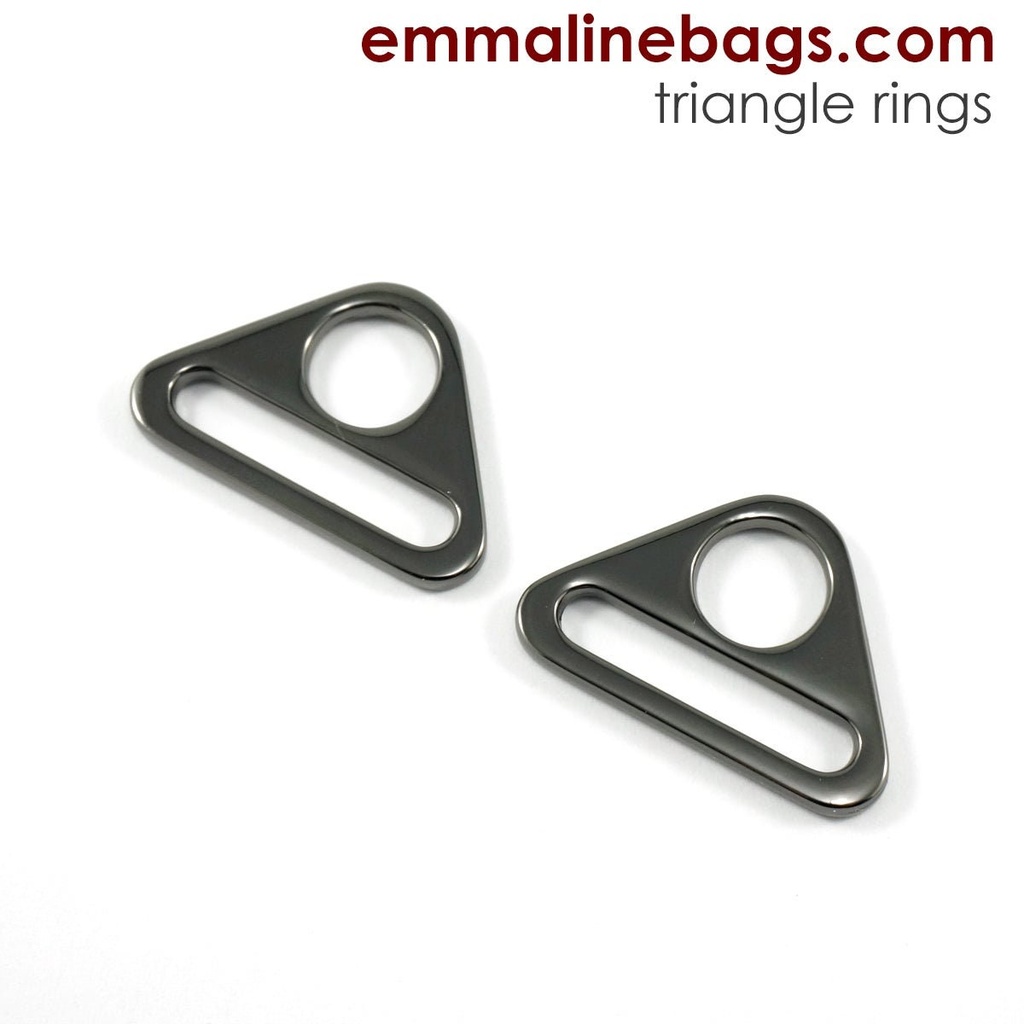 Triangle Rings - 1" (25mm) 2 Pack