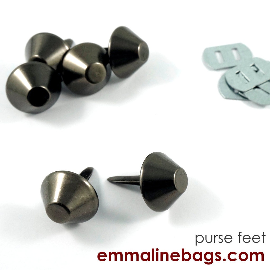 Bucket Purse Feet - 3/4" (18mm) 6 Pack