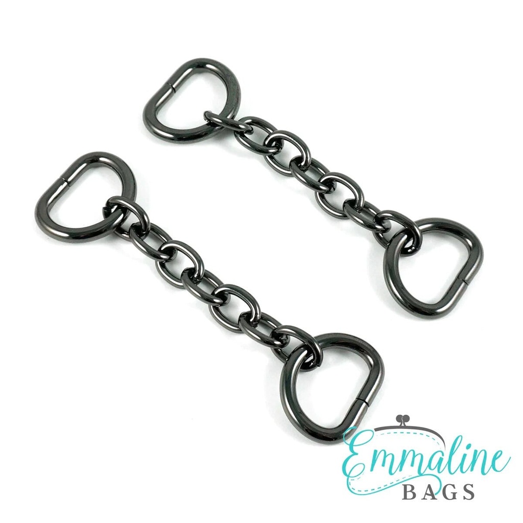 Chain Strap Connectors 3/4" (18mm) 2 Pack