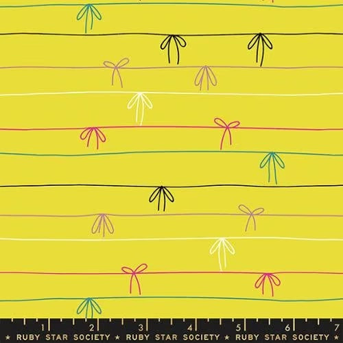 Adorn by Rashida Coleman Hale - Tied Up in Citron