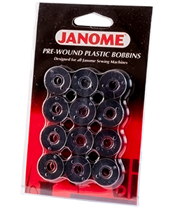 Packaged Black Bobbins (12 ct)