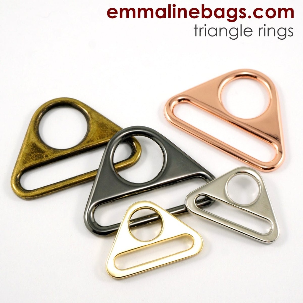Triangle Rings 1-1/2" (38mm) 2 Pack